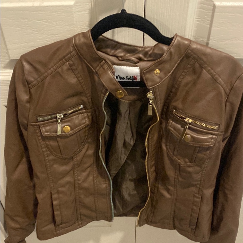 Brown Leather Jacket